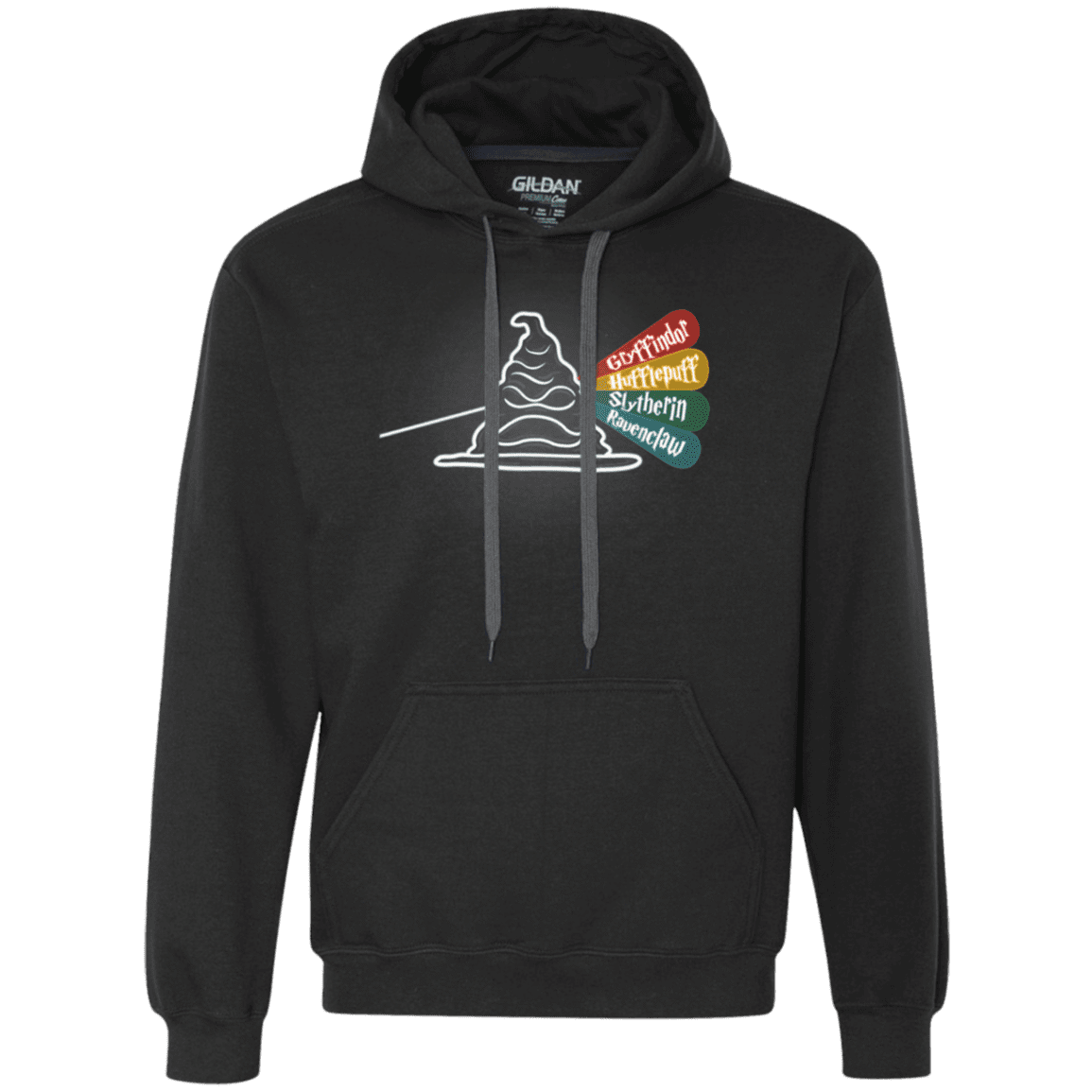 Sweatshirts Black / S Dark Side of the Hat Premium Fleece Hoodie