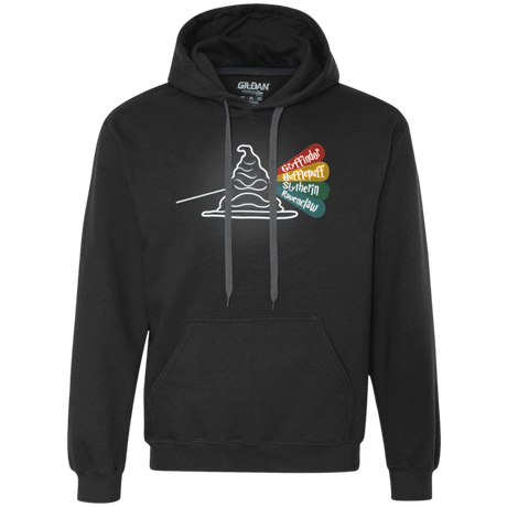 Sweatshirts Black / S Dark Side of the Hat Premium Fleece Hoodie