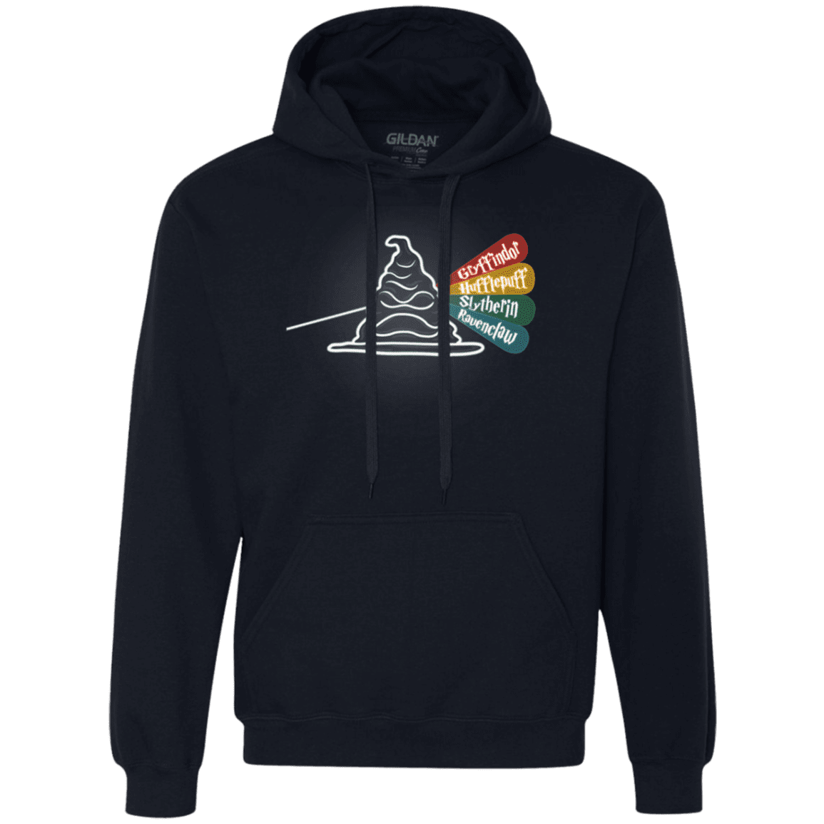 Sweatshirts Navy / S Dark Side of the Hat Premium Fleece Hoodie