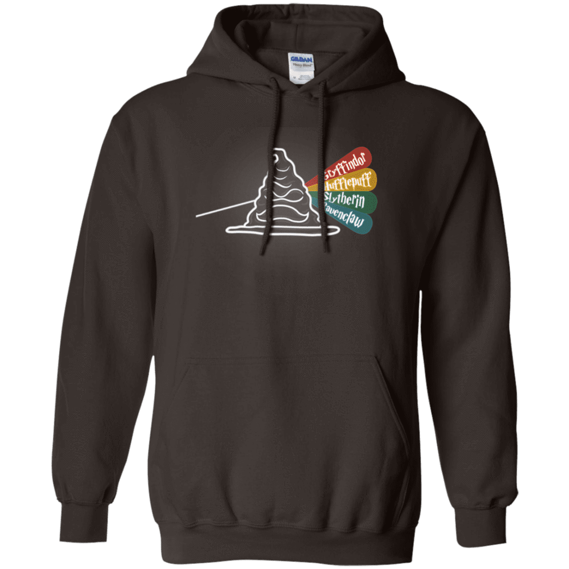 Sweatshirts Dark Chocolate / S Dark Side of the Hat Pullover Hoodie