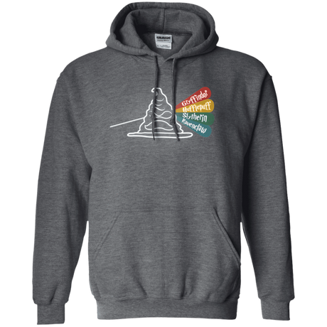 Sweatshirts Dark Heather / S Dark Side of the Hat Pullover Hoodie