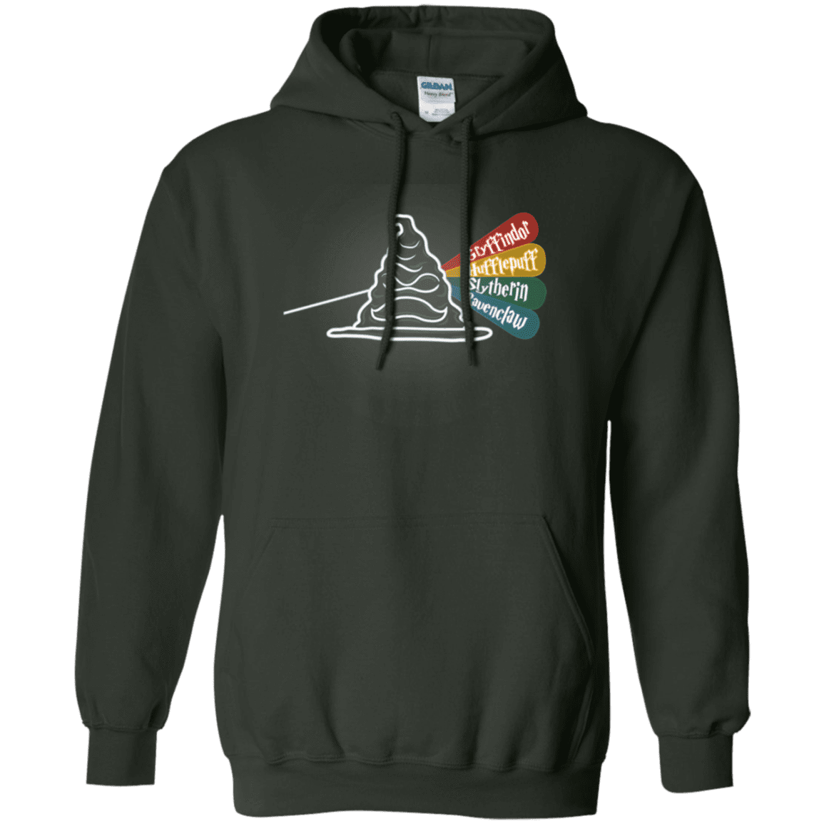 Sweatshirts Forest Green / S Dark Side of the Hat Pullover Hoodie