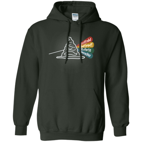 Sweatshirts Forest Green / S Dark Side of the Hat Pullover Hoodie