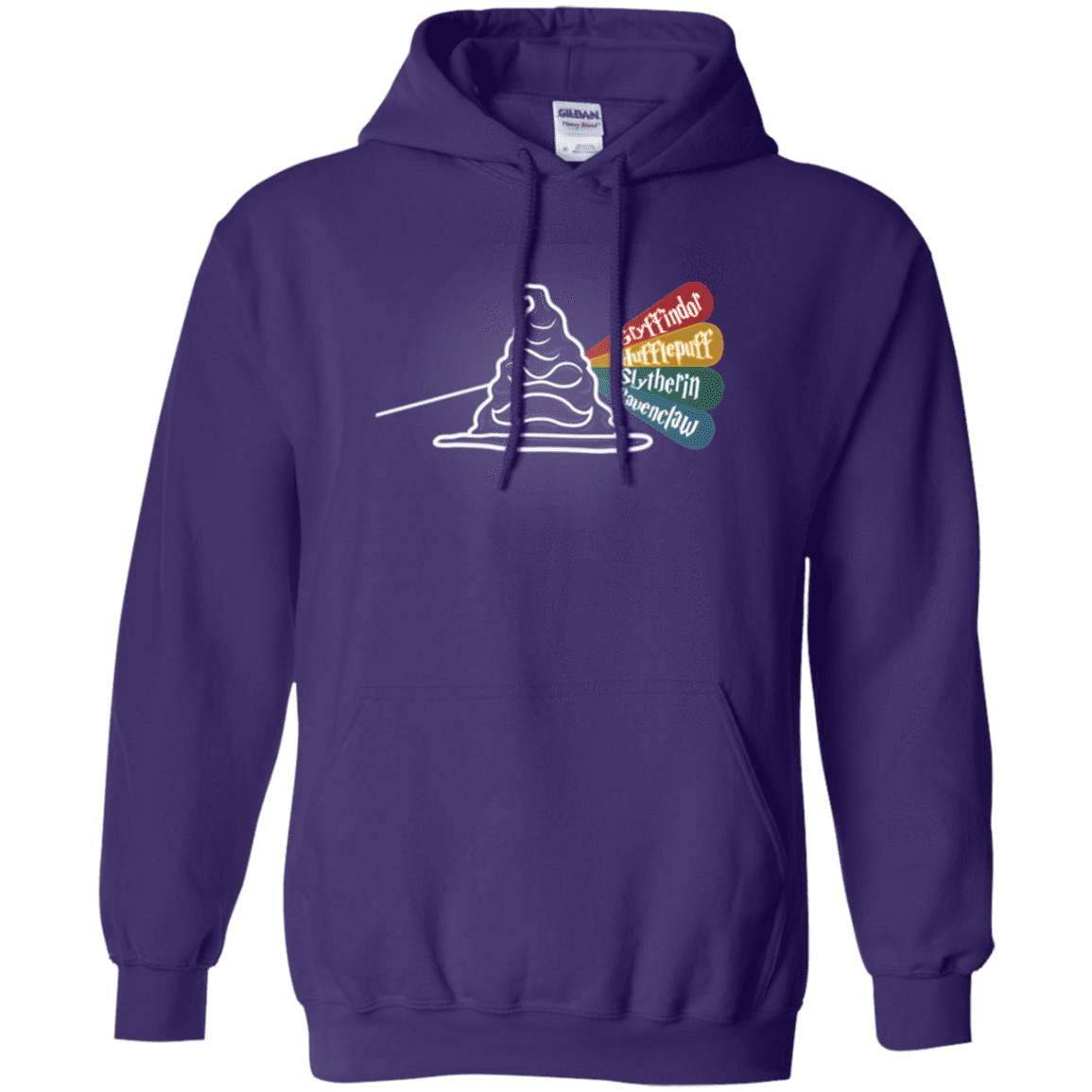 Sweatshirts Purple / S Dark Side of the Hat Pullover Hoodie