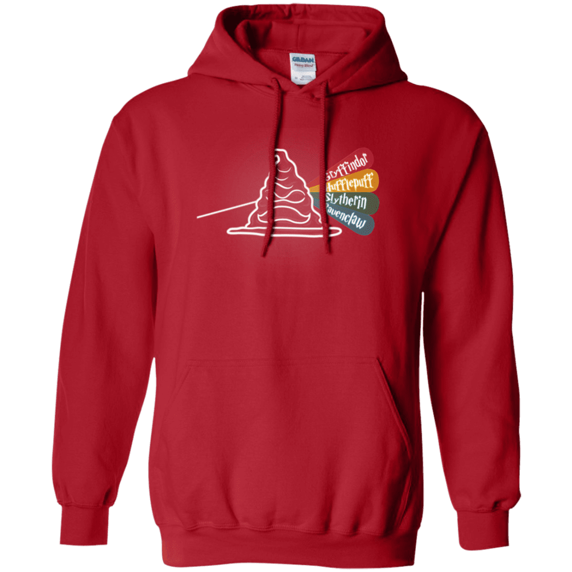 Sweatshirts Red / S Dark Side of the Hat Pullover Hoodie