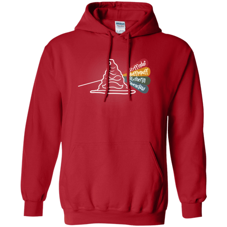 Sweatshirts Red / S Dark Side of the Hat Pullover Hoodie