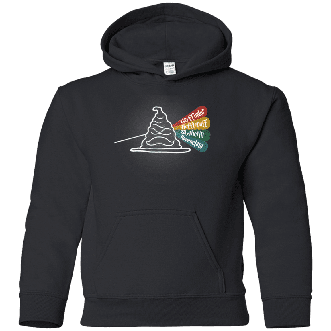 Sweatshirts Black / YS Dark Side of the Hat Youth Hoodie