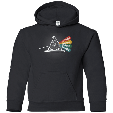 Sweatshirts Black / YS Dark Side of the Hat Youth Hoodie