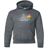 Sweatshirts Dark Heather / YS Dark Side of the Hat Youth Hoodie