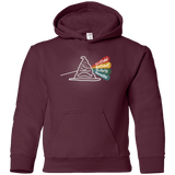 Sweatshirts Maroon / YS Dark Side of the Hat Youth Hoodie