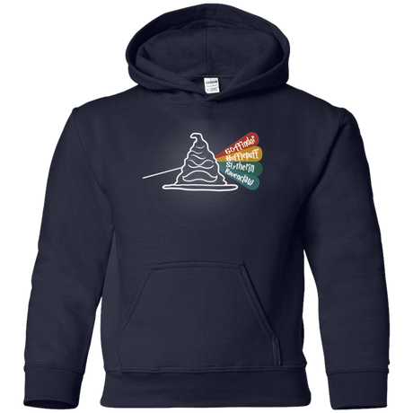 Sweatshirts Navy / YS Dark Side of the Hat Youth Hoodie