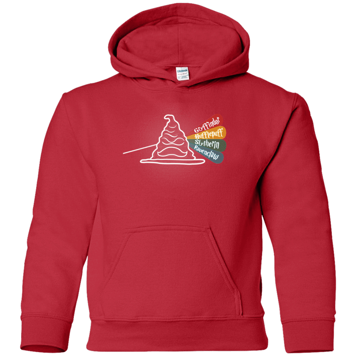 Sweatshirts Red / YS Dark Side of the Hat Youth Hoodie