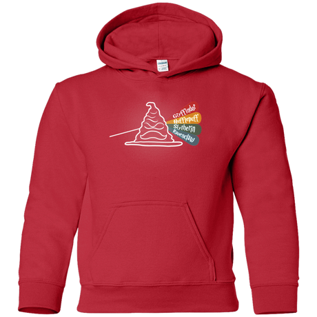 Sweatshirts Red / YS Dark Side of the Hat Youth Hoodie