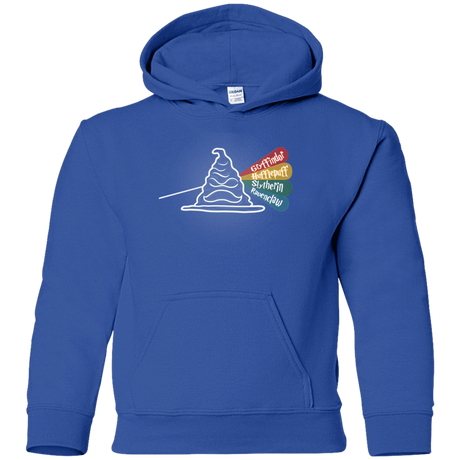 Sweatshirts Royal / YS Dark Side of the Hat Youth Hoodie