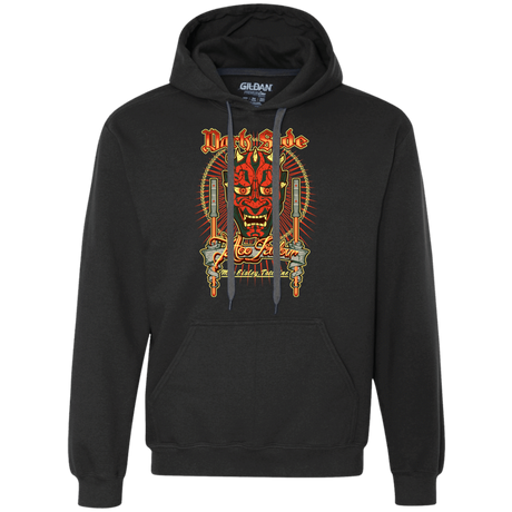 Sweatshirts Black / Small Dark Side Tattoo Premium Fleece Hoodie
