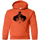 Sweatshirts Orange / YS Dark Spider Shadow Youth Hoodie