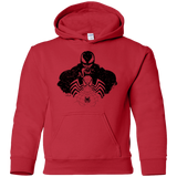 Sweatshirts Red / YS Dark Spider Shadow Youth Hoodie