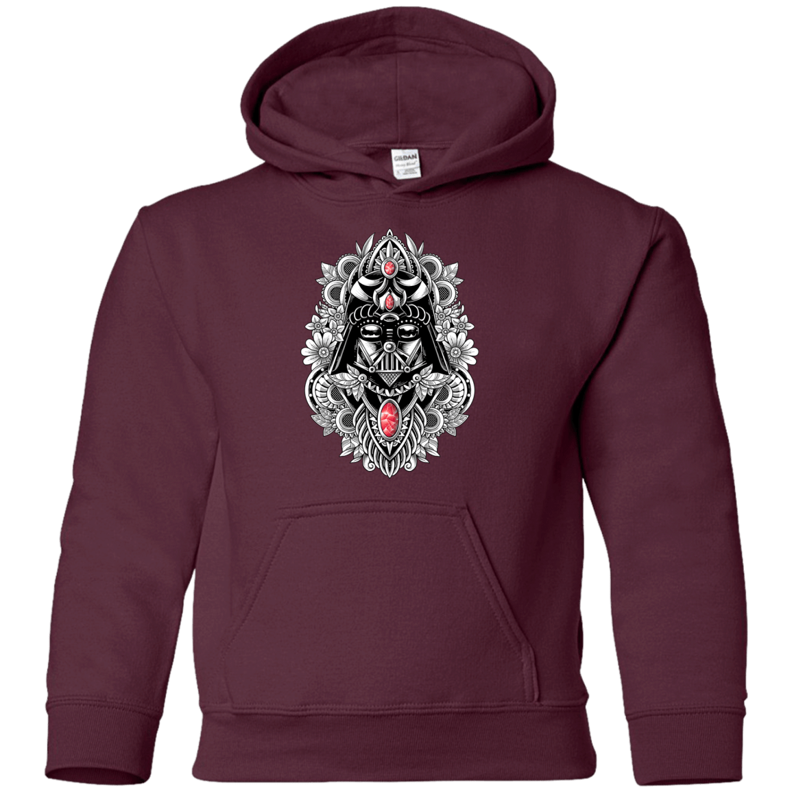 Sweatshirts Maroon / YS Dark Spirit Youth Hoodie