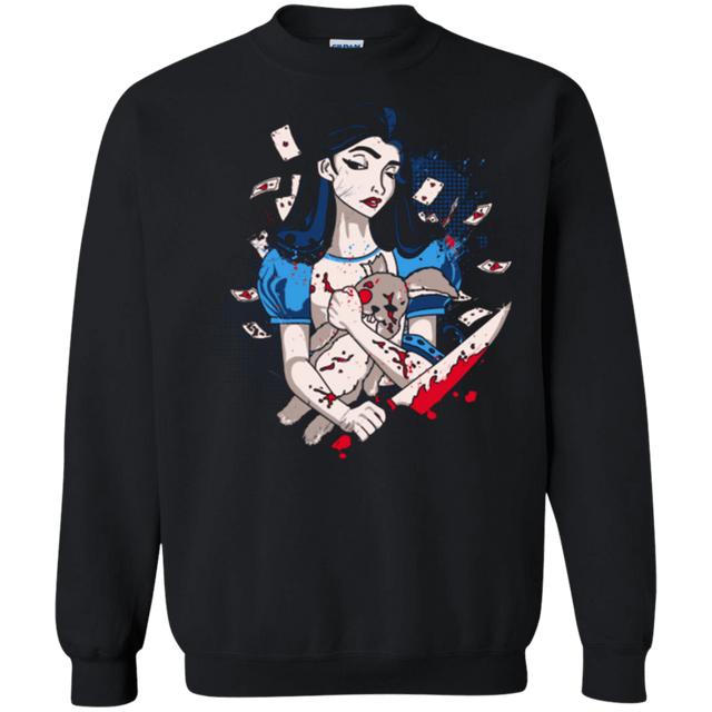 Sweatshirts Black / Small Dark Wonderland Crewneck Sweatshirt