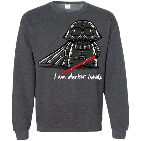 Sweatshirts Dark Heather / S Darker Inside Crewneck Sweatshirt