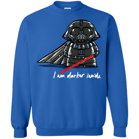Sweatshirts Royal / S Darker Inside Crewneck Sweatshirt