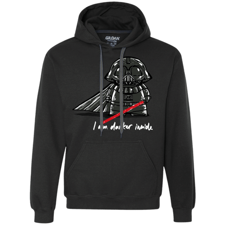 Sweatshirts Black / S Darker Inside Premium Fleece Hoodie