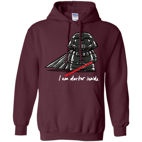 Sweatshirts Maroon / S Darker Inside Pullover Hoodie