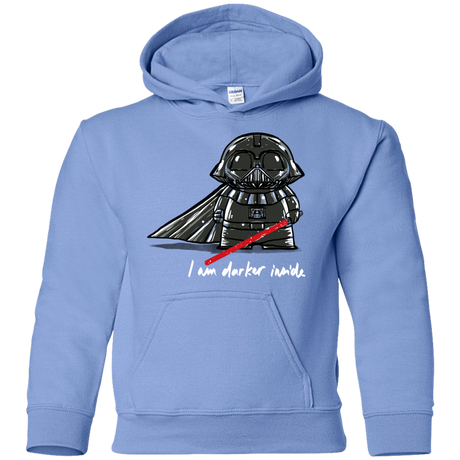 Sweatshirts Carolina Blue / YS Darker Inside Youth Hoodie