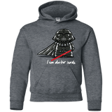 Sweatshirts Dark Heather / YS Darker Inside Youth Hoodie