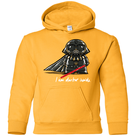Sweatshirts Gold / YS Darker Inside Youth Hoodie