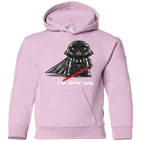Sweatshirts Light Pink / YS Darker Inside Youth Hoodie