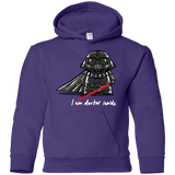 Sweatshirts Purple / YS Darker Inside Youth Hoodie