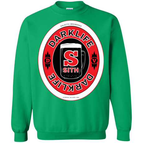 Sweatshirts Irish Green / Small Darklife Crewneck Sweatshirt