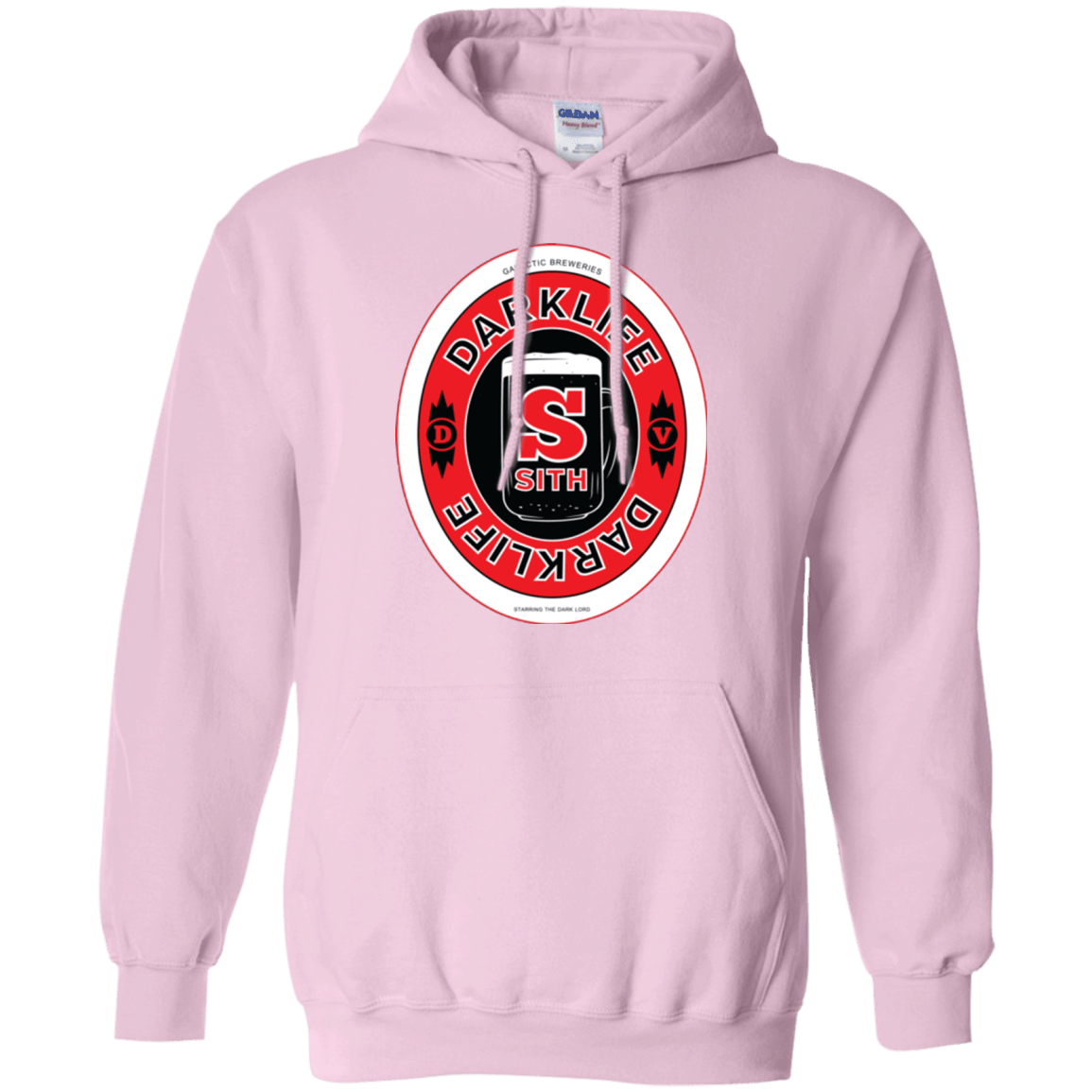 Sweatshirts Light Pink / Small Darklife Pullover Hoodie