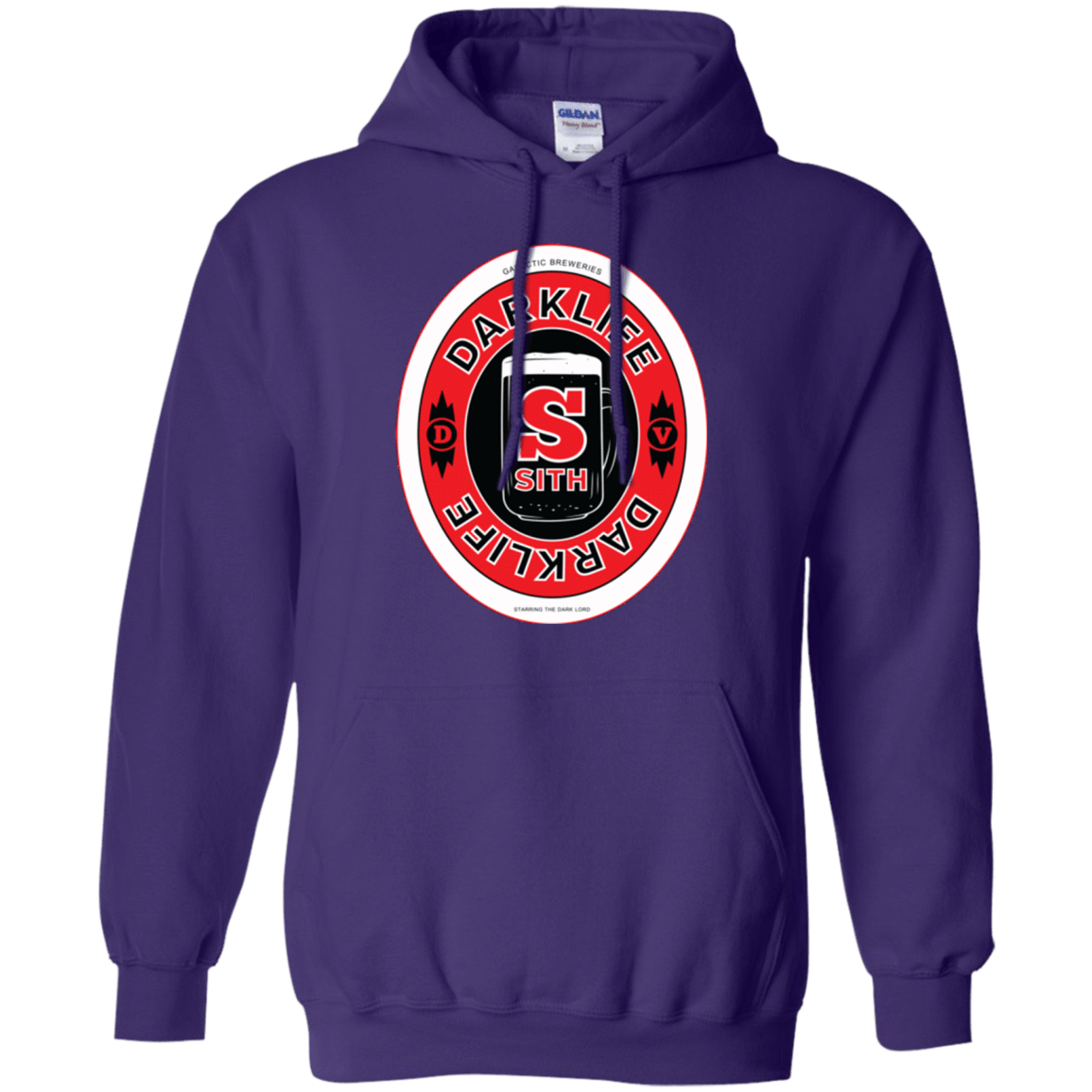 Sweatshirts Purple / Small Darklife Pullover Hoodie