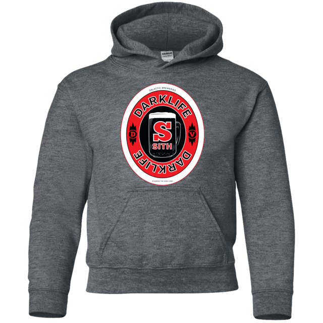 Sweatshirts Dark Heather / YS Darklife Youth Hoodie