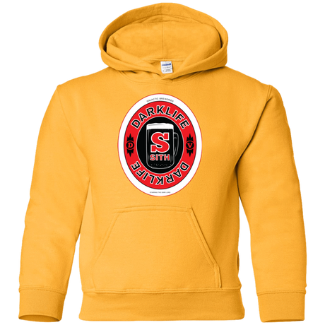 Sweatshirts Gold / YS Darklife Youth Hoodie