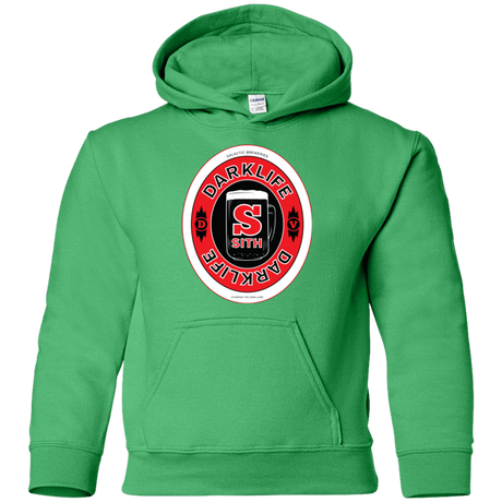 Sweatshirts Irish Green / YS Darklife Youth Hoodie
