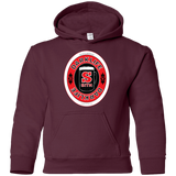 Sweatshirts Maroon / YS Darklife Youth Hoodie