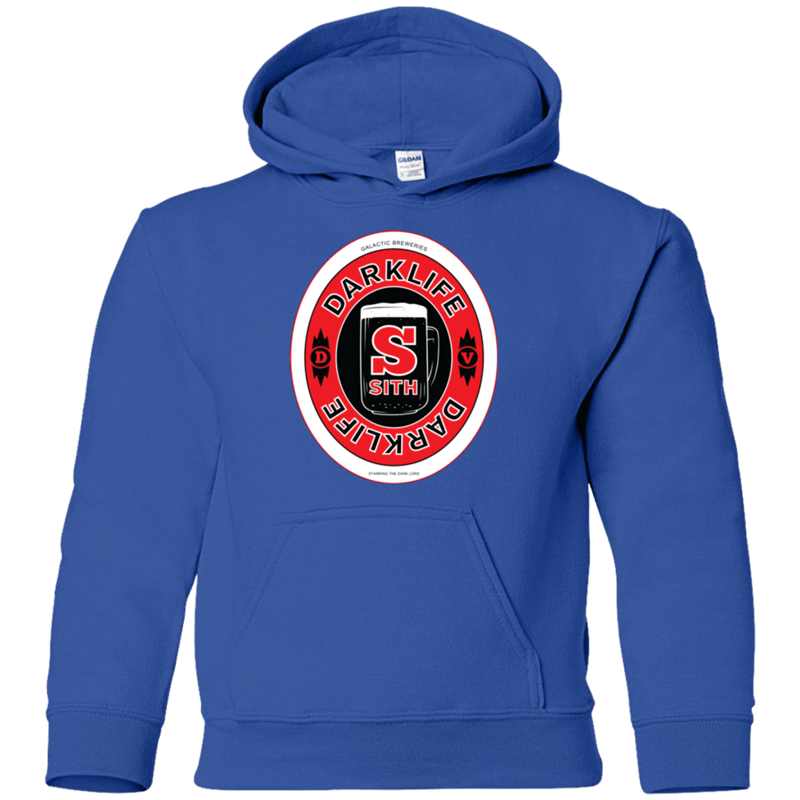 Sweatshirts Royal / YS Darklife Youth Hoodie