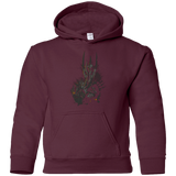 Sweatshirts Maroon / YS Darklord Youth Hoodie