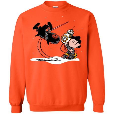 Sweatshirts Orange / Small Darkness Falls Crewneck Sweatshirt