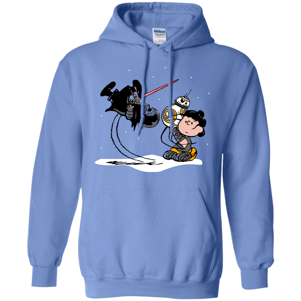 Sweatshirts Carolina Blue / Small Darkness Falls Pullover Hoodie