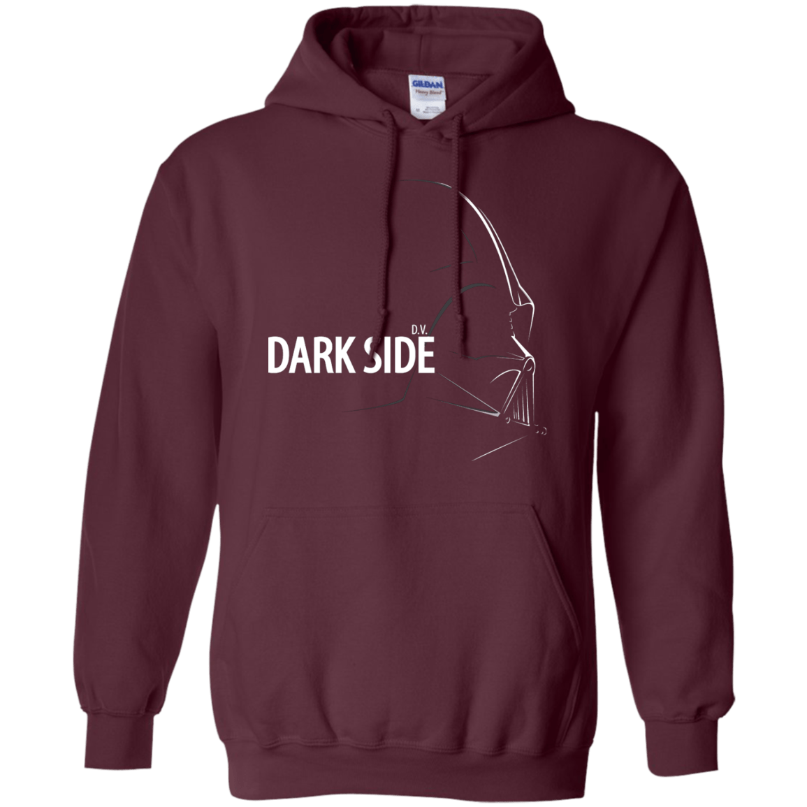 Sweatshirts Maroon / Small DARKSIDE Pullover Hoodie