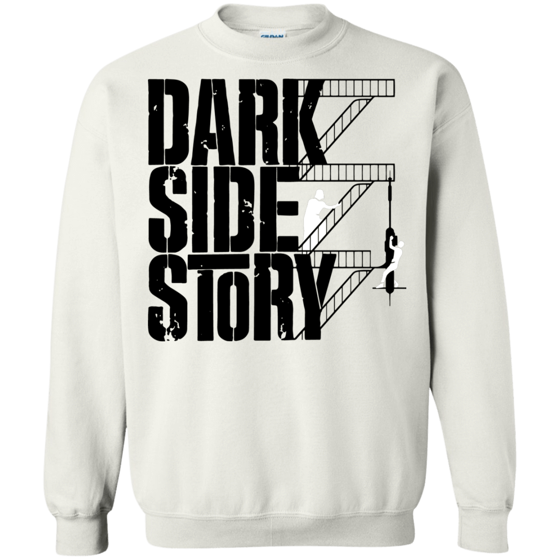 Sweatshirts White / Small DARKSIDE STORY Crewneck Sweatshirt