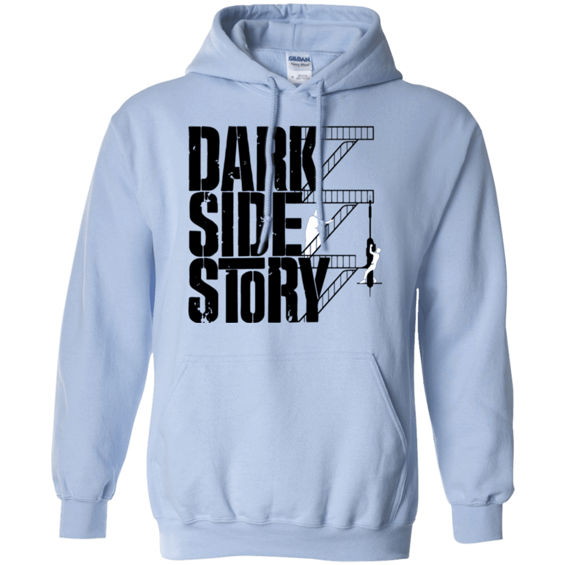 Sweatshirts Light Blue / Small DARKSIDE STORY Pullover Hoodie