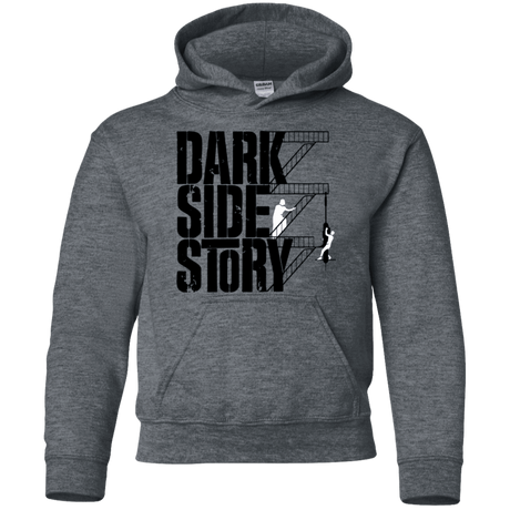 Sweatshirts Dark Heather / YS DARKSIDE STORY Youth Hoodie