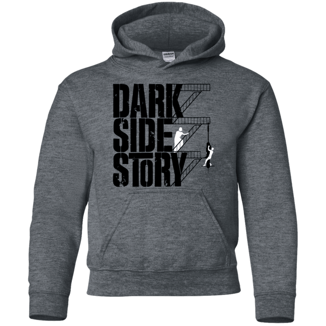 Sweatshirts Dark Heather / YS DARKSIDE STORY Youth Hoodie