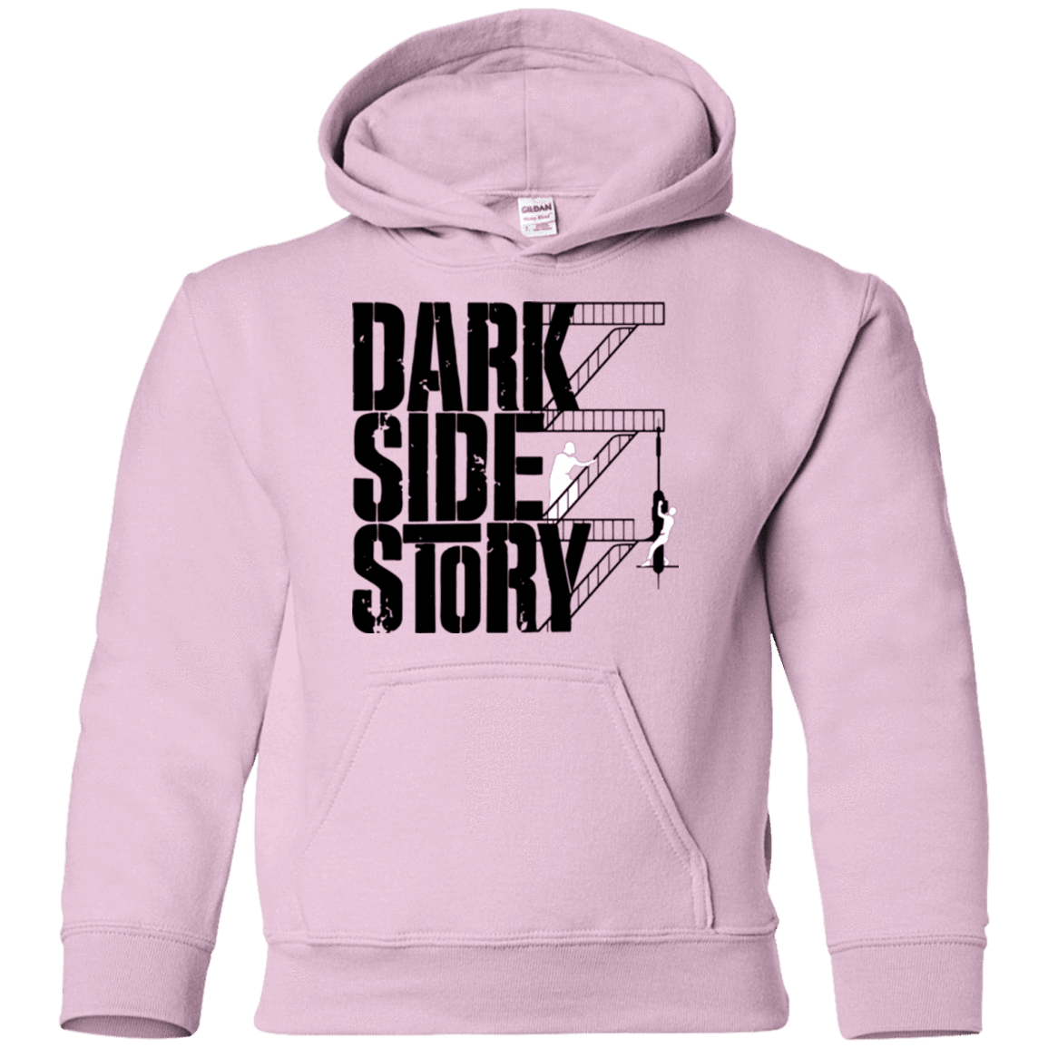 Sweatshirts Light Pink / YS DARKSIDE STORY Youth Hoodie