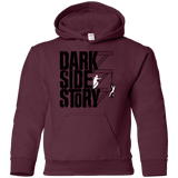 Sweatshirts Maroon / YS DARKSIDE STORY Youth Hoodie